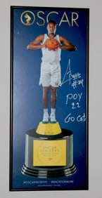 Oscar Tshiebwe Signed “National Player of the Year?? Print