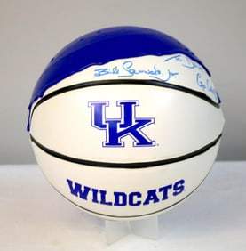 Maker’s Mark Signed Blue Wax UK Basketball