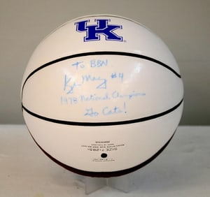 Kyle Macy Signed UK Wildcats Basketball