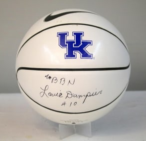 Louie Dampier Signed UK Wildcats Nike Basketball