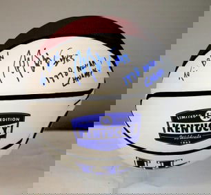 Rick Robey Signed UK Wildcats Basketball