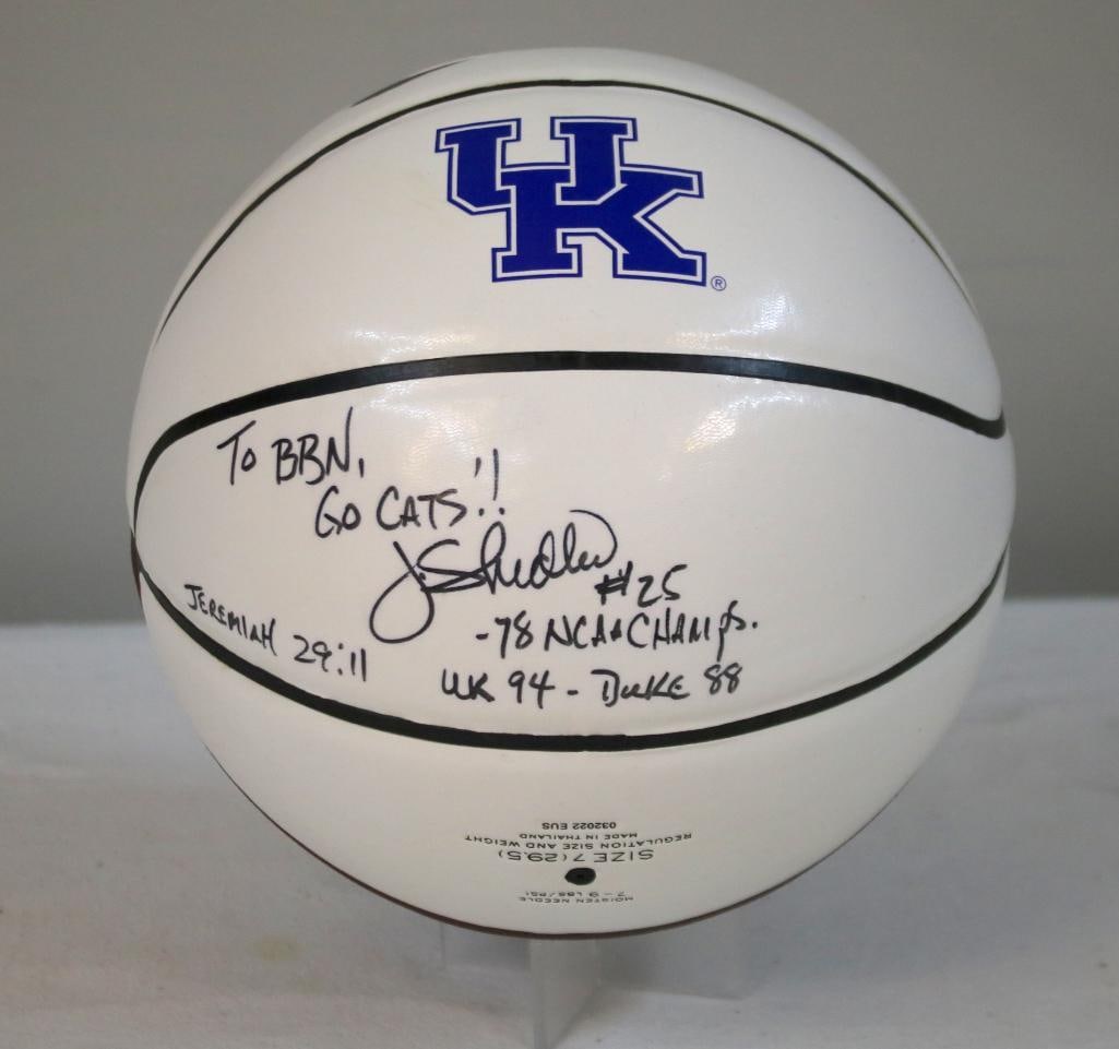 Jay Shidler Signed Nike UK Basketball (1 of 3)