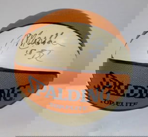 Jamal Mashburn Autographed UK Basketball