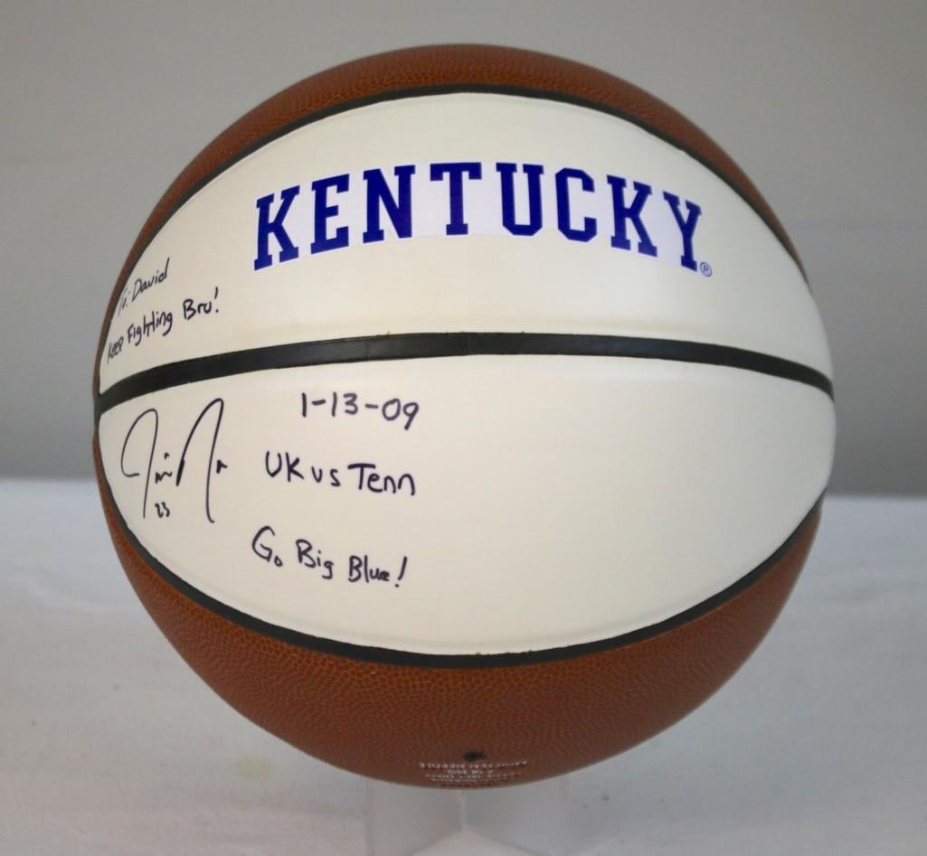 Jodie Meeks Signed UK Nike Basketball (1 of 3)