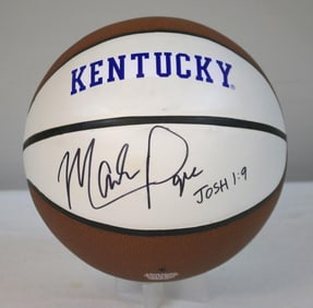 Mark Pope Signed UK Basketball