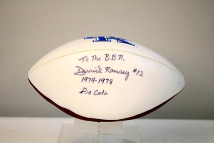 Dennis Ramsey Signed UK Football