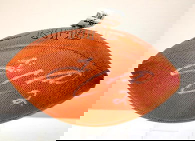 Tim Couch Signed Wilson NFL Football