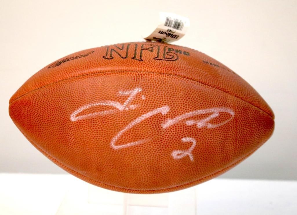 Tim Couch Signed Wilson NFL Football (1 of 3)