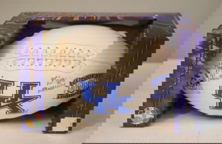 Guy Morriss Inscribed UK Wildcats Football (Boxed)