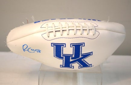 Randall Cobb Signed UK Wildcats Football (JSA)