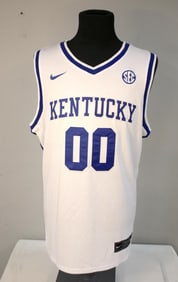 Tony Delk Kentucky Wildcats No. 00 Signed Nike Team Jersey