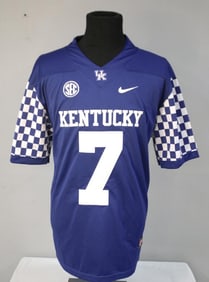 Will Levis Signed UK Wildcats Nike Team Jersey