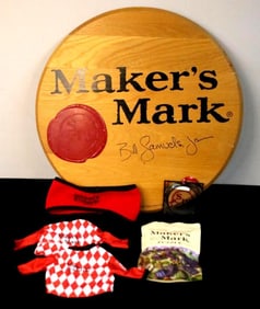 Maker’s Mark Display Group with Bill Samuels Jr. Signature