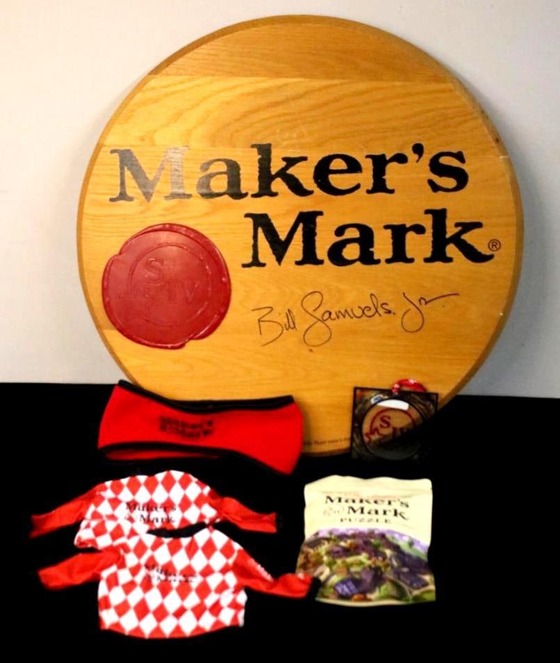 Maker’s Mark Display Group with Bill Samuels Jr. Signature (1 of 7)