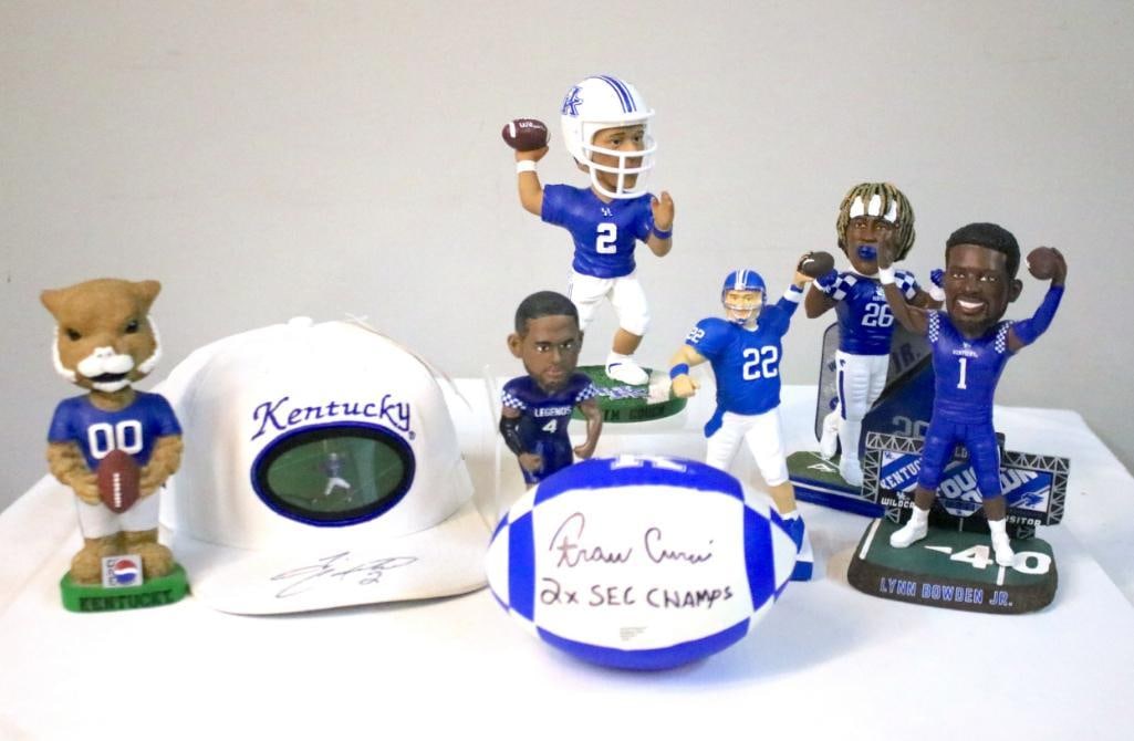 UK Football Legends Bobblehead Group including Tim Couch (1 of 11)