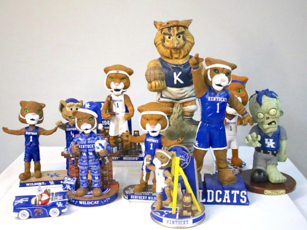 UK Wildcats Mascot Bobblehead and Figurine Collection (1 of 14)