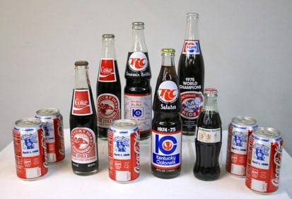 Kentucky Related Sports Commemorative Soda Bottle Collection