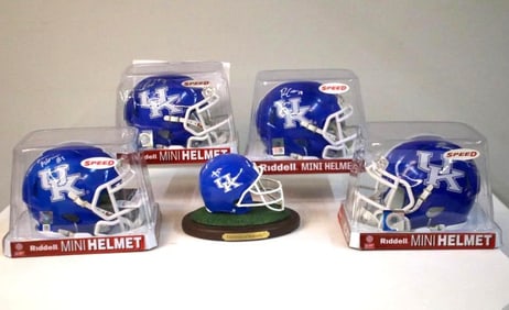 University of Kentucky Wildcats Mini Helmet Collection