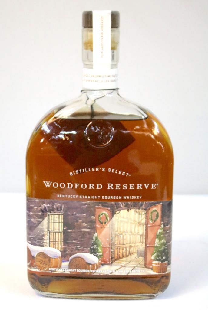 Woodford Reserve - 2020 Holiday Series Bottle: Woodford Reserve - 2020 Holiday Series Bottle This Woodford Reserve Distiller’s Select Winter Slumber holiday edition from 2020 features artwork by British artist Nick Hirst depicting a winter view 