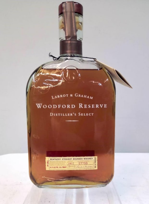 Woodford Reserve Distiller’s Select Bourbon - Batch 183: Woodford Reserve Distiller’s Select Bourbon, Batch 183 Woodford Reserve Distiller’s Select Kentucky Straight Bourbon Whiskey, standard release bottling. 750 ml, 45.2% ABV (90.4 proof), labeled B