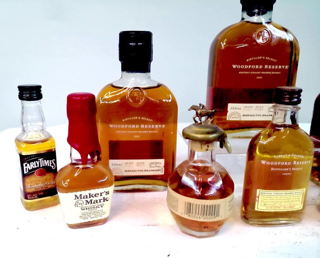 Assorted Bourbon Miniatures Group - 2