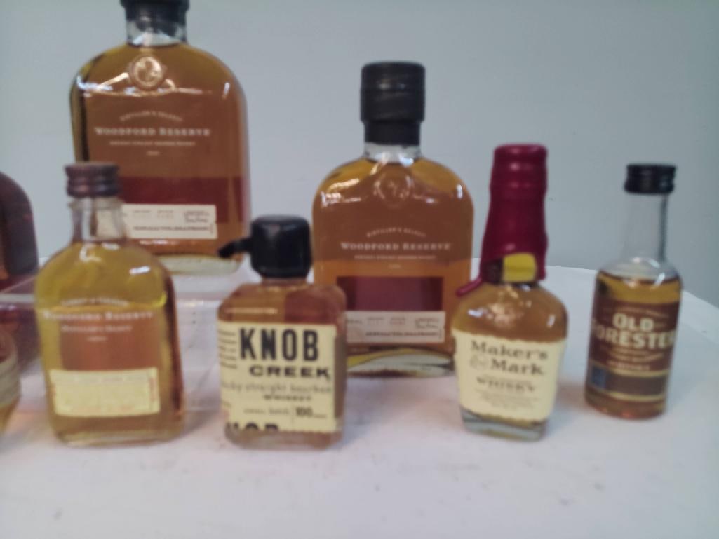 Assorted Bourbon Miniatures Group - 3