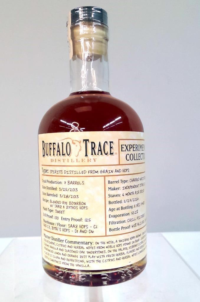 Buffalo Trace E.C. "Spirits Distilled from Grain and Hops" Bourbon (1 of 4)