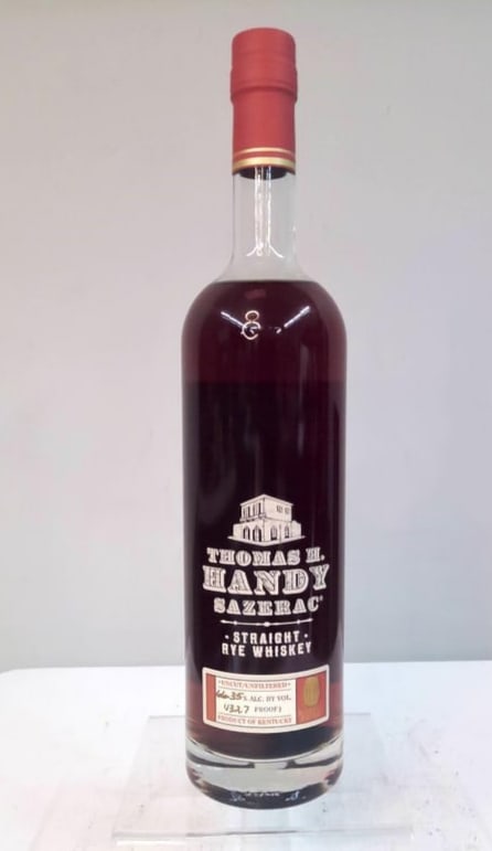 2006 - Thomas H. Handy Sazerac - BTAC: Thomas H. Handy Sazerac - BTAC - 2006 Release Thomas H. Handy Sazerac Kentucky Straight Rye Whiskey, 2006 release from the Buffalo Trace Antique Collection, bottled uncut and unfiltered at barrel pro