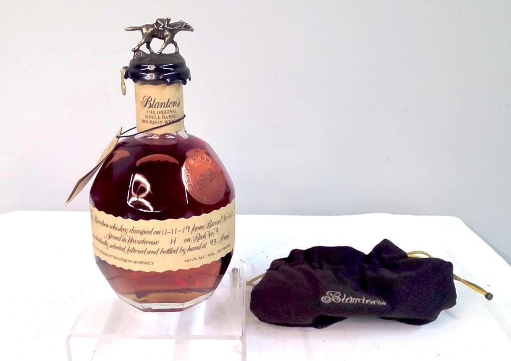 Blanton’s “The Original Single Barrel" Bourbon, Barrel No. 162 (1 of 5)