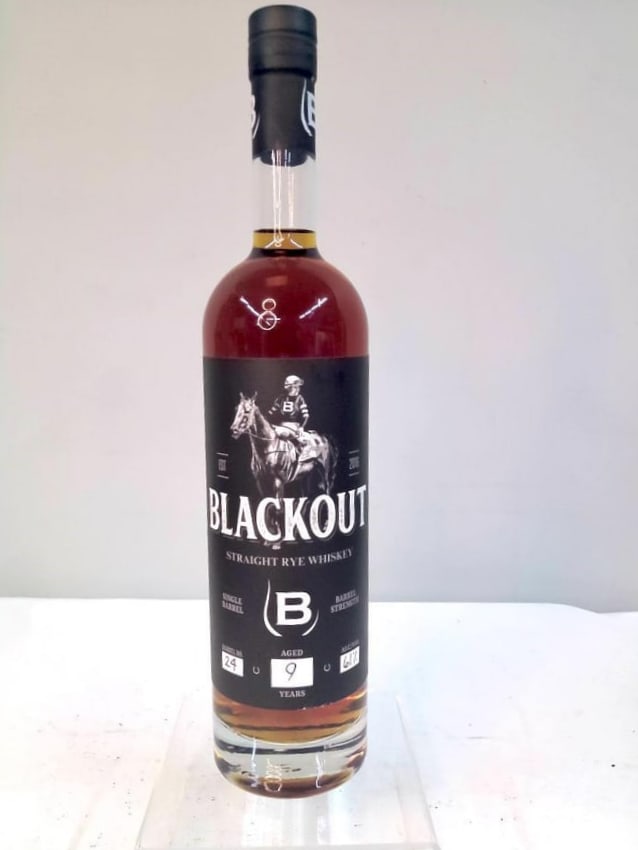 Blackout Rye Whiskey - Single Barrel - Barrel Strength (1 of 4)