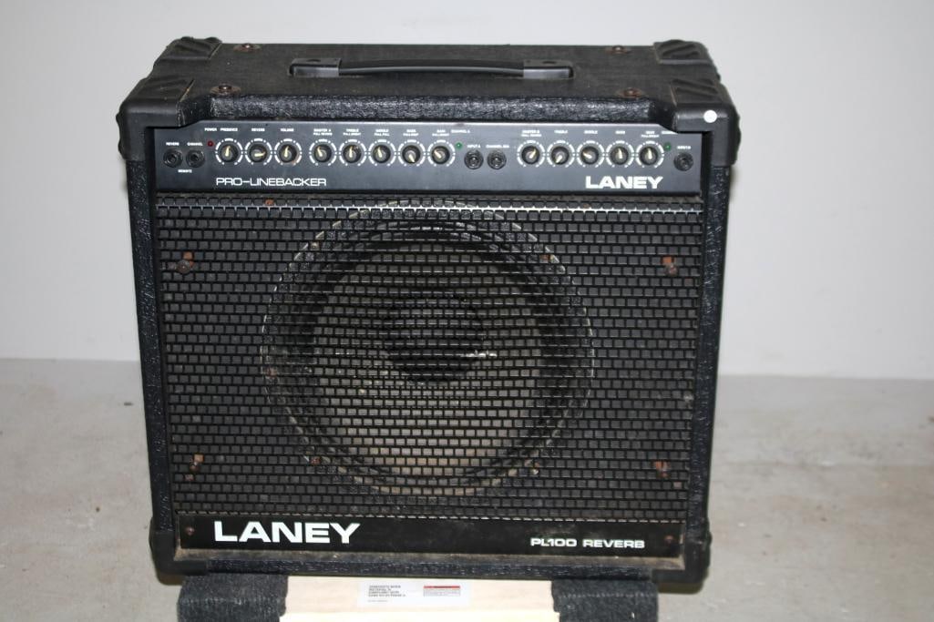 Laney Pro-Linebacker PL100 Reverb Guitar Amplifier (1 of 12)