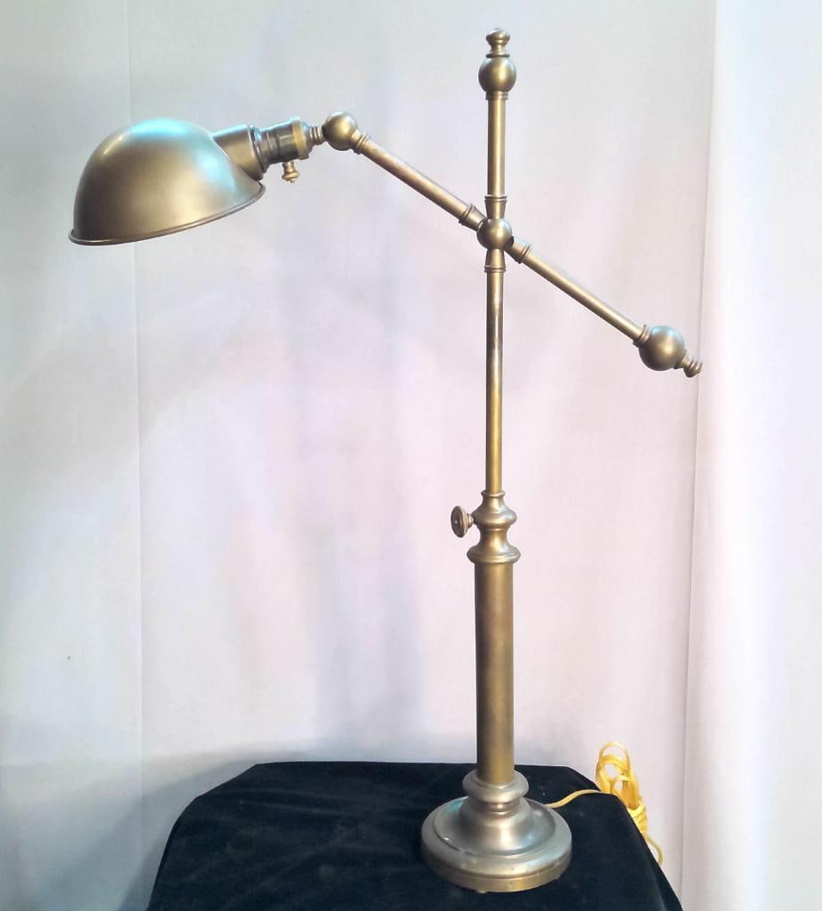Adjustable Metal Task / Desk Lamp, Industrial Style (1 of 8)