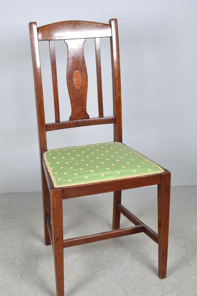 Federal Style Mahogany Side Chair (1 of 7)