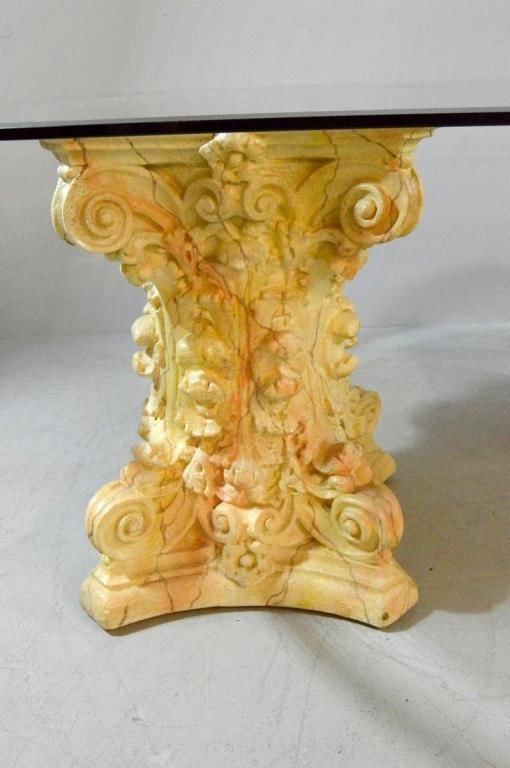 Glass Top Dining Table - 3