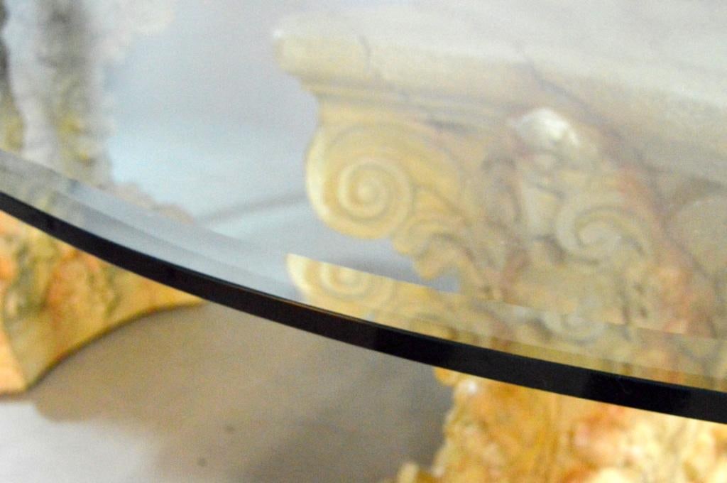 Glass Top Dining Table - 8