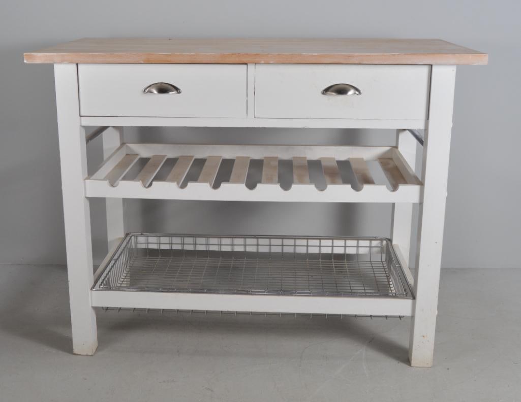 Crate & Barrel Wine Table (1 of 8)