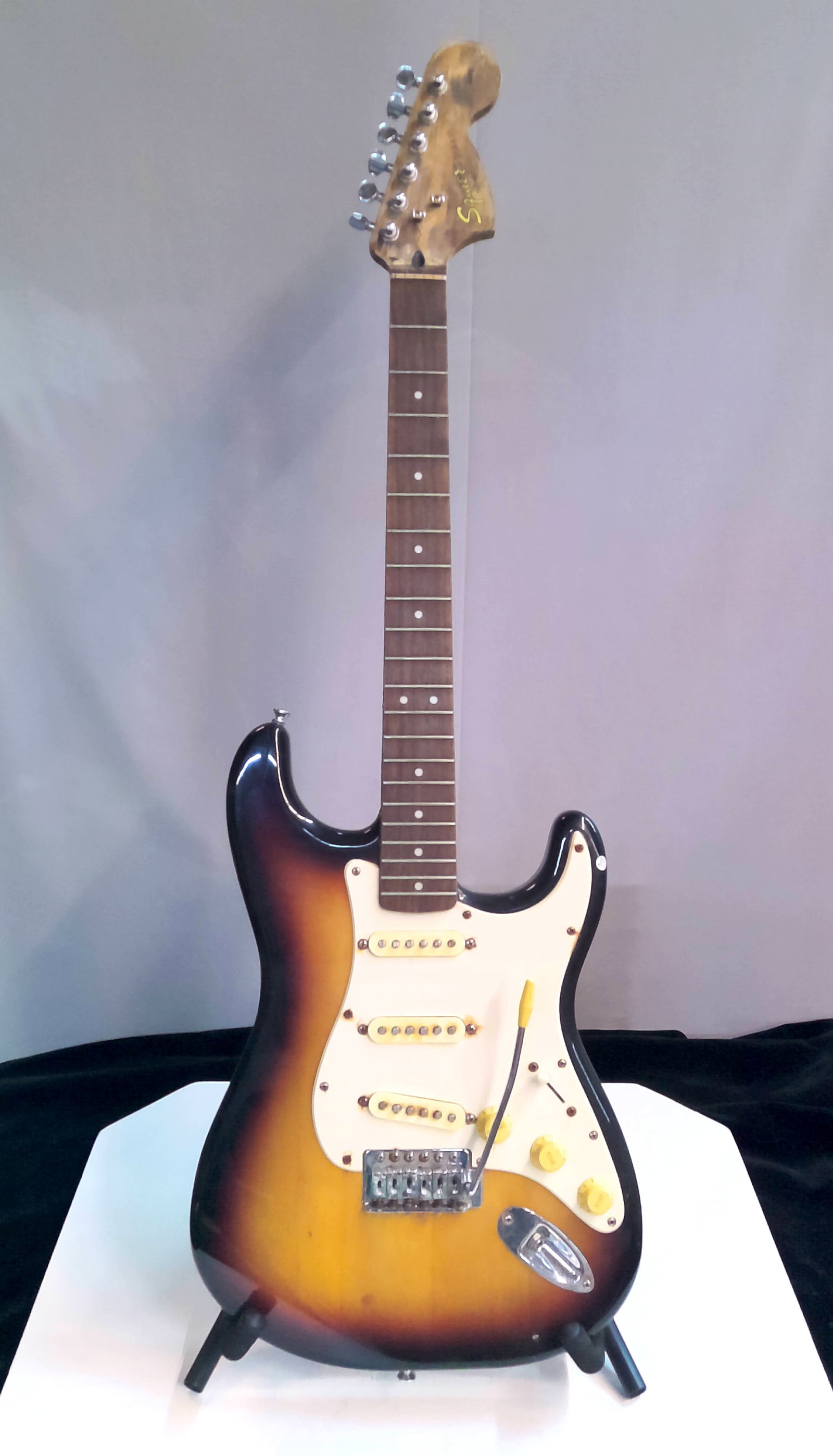 Fender Squire Sunburst Strat-Style Guitar (1 of 10)