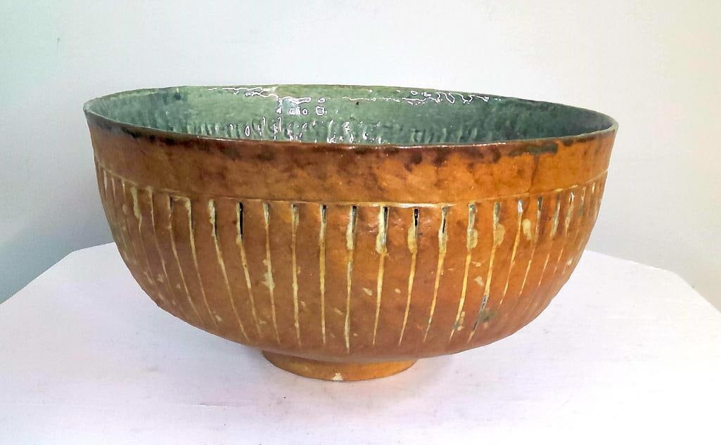 Large Studio Pottery Bowl by Michael Imes (1 of 8)
