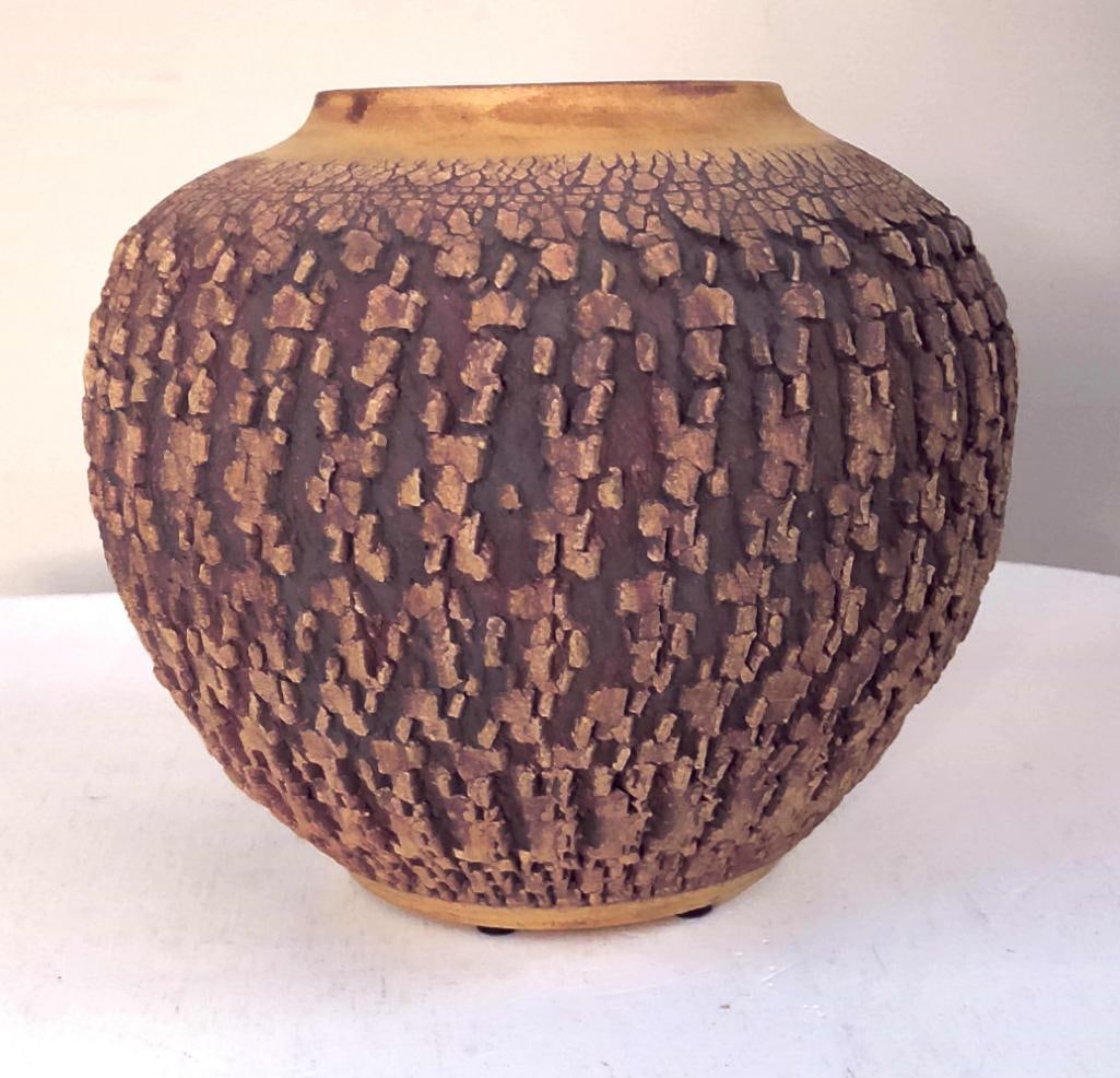 Signed Studio Pottery Vessel, Barry Vanthoen? (attributed) (1 of 6)