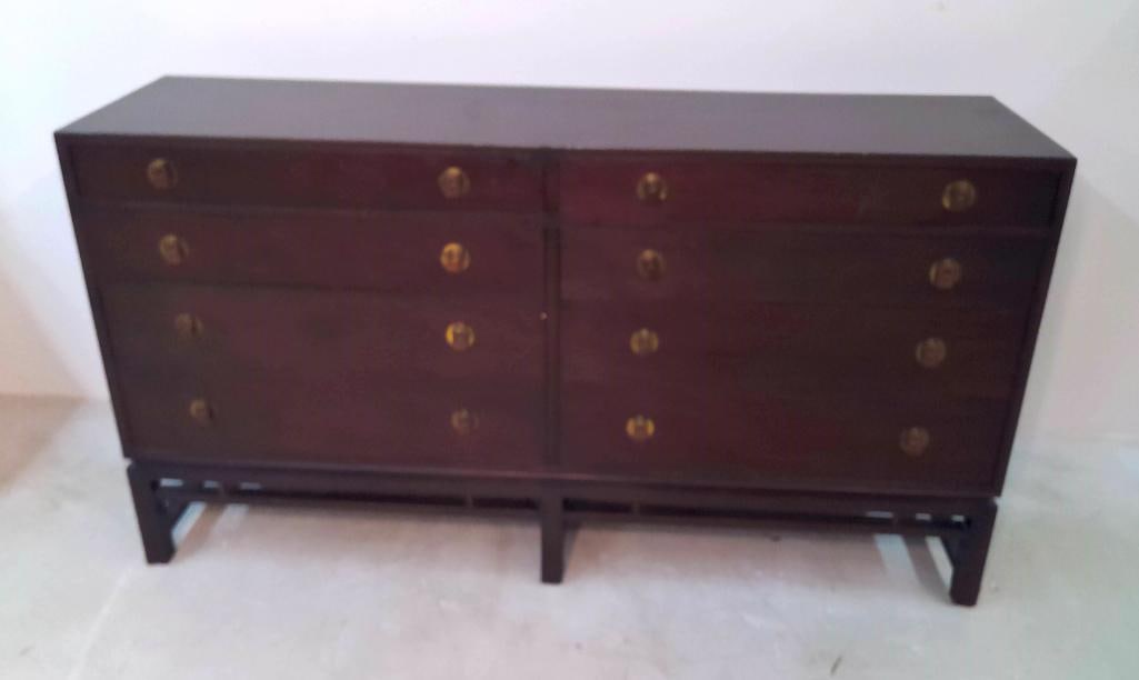 Edward Wormley for Dunbar Eight-Drawer Mahogany Dresser (1 of 12)