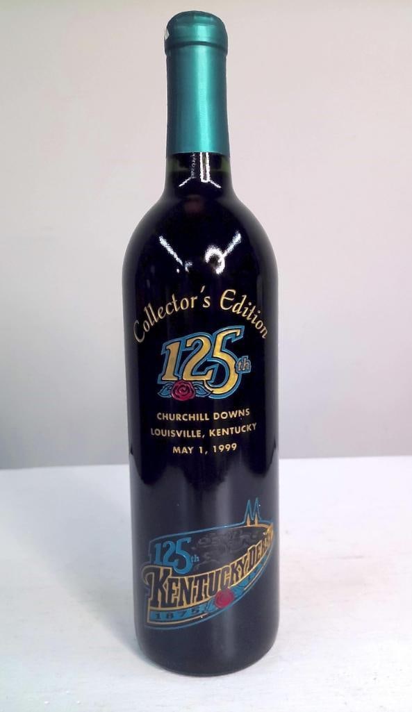 1999 Kentucky Derby 125th Collector’s Edition Wine – 1998 Paso Robles Cabernet (1 of 2)