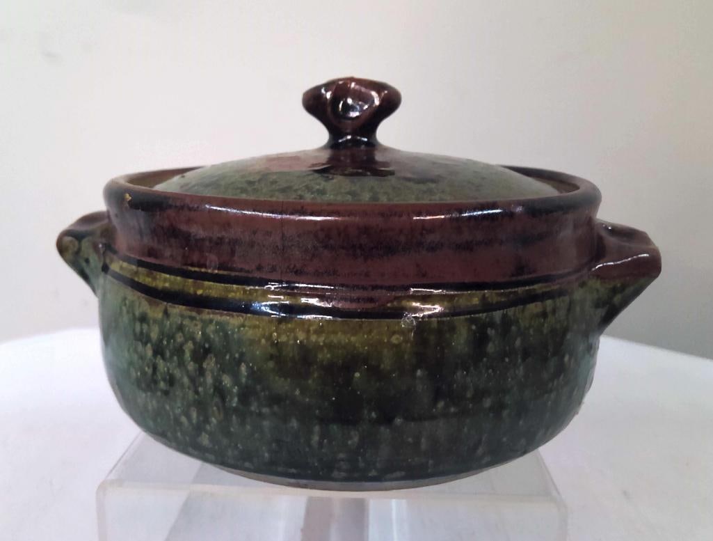 Three Studio Pottery Serving Vessels - 8