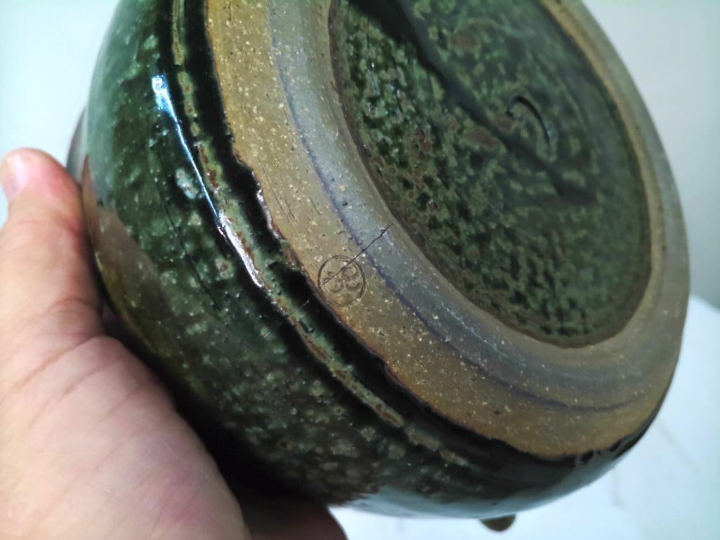 Three Studio Pottery Serving Vessels - 9