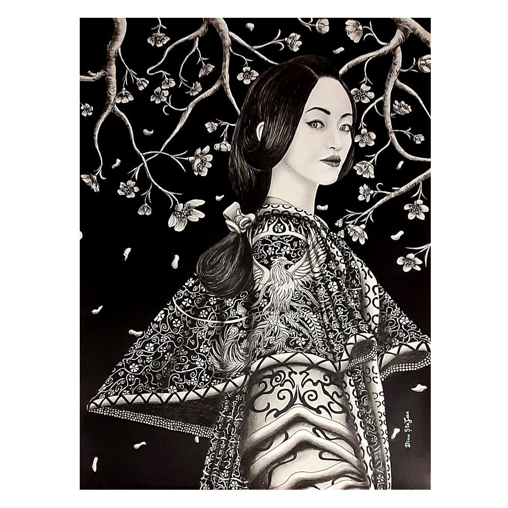 SUPERB PORTRAIT CHINESE GIRL BY STEFAN LUCIAN DINU (1 of 6)