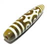 SUPER RARE 9 EYE AGATE DZI BEAD YELLOW GREEN 9 EYES