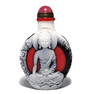 A SUPRB PEKING GLASS SNUFF BOTTLE BUDDHA SHAKYAMUNI