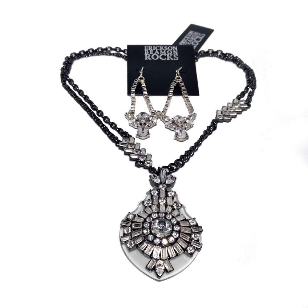 ERICKSON BEAMON ROCKS NECKLACE AND EARRINGS (1 of 5)