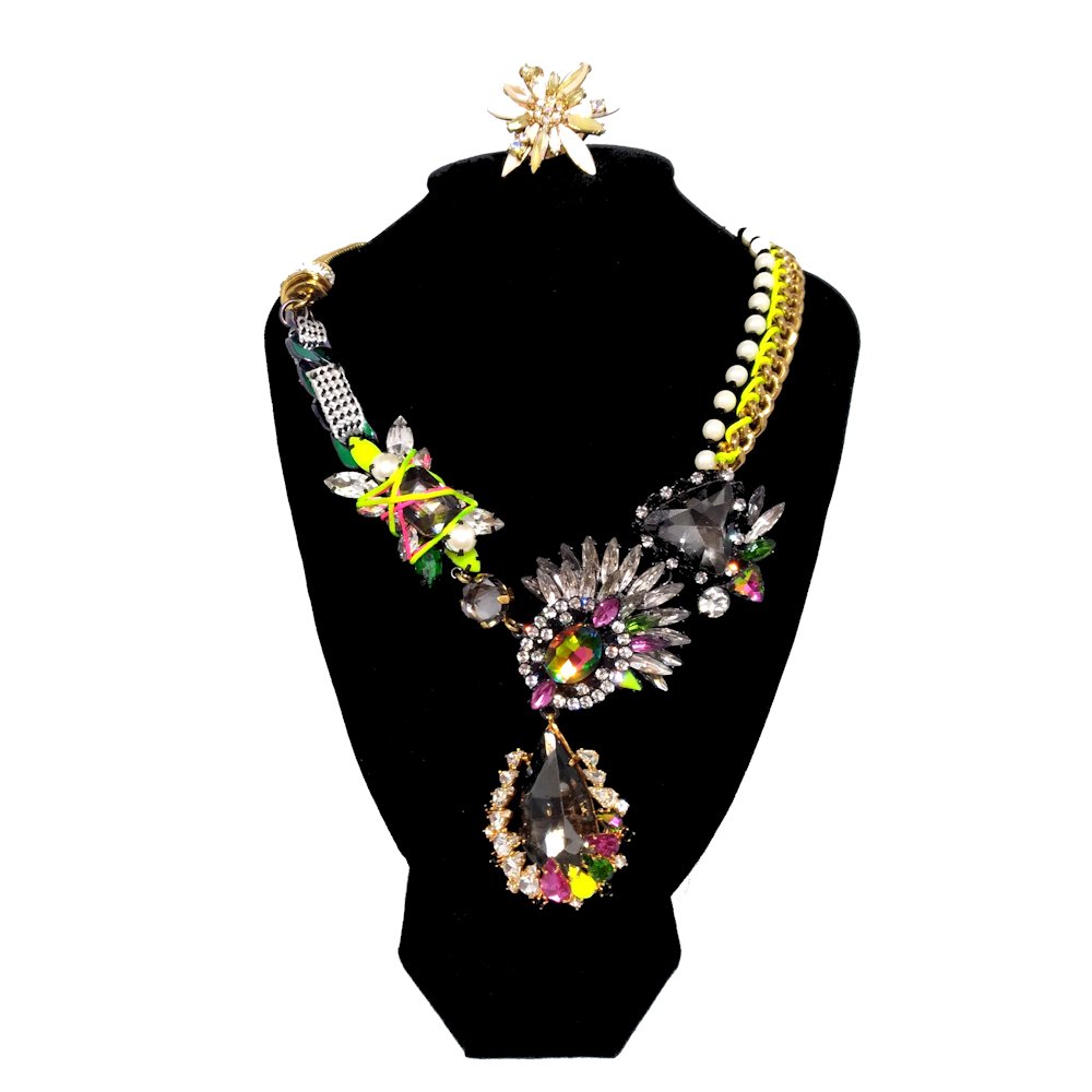 OVER THE TOP ERICKSON BEAMON ROCKS NECKLACE AND RING (1 of 4)