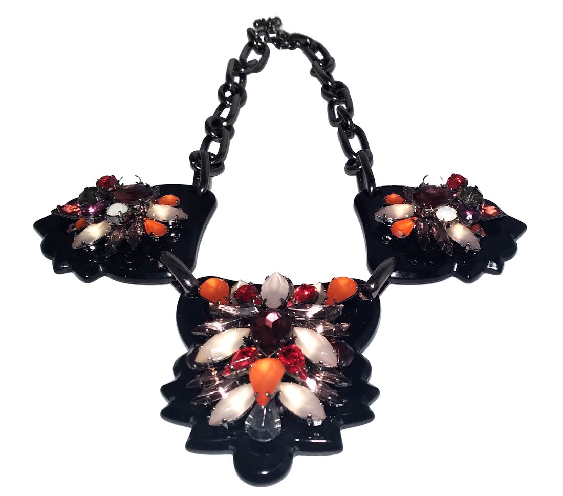 A FABULOUS DESIGNER RHINESTONE PROBABLY FRENCH (1 of 4)