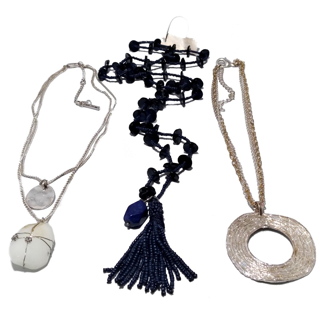 NECKLACES KENNETH COLE & CHICO'S 3 SIGNED DESIGNER COSTUME JEWELRY (1 of 2)